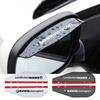 2Pcs PVC Car Rearview Rain Eyebrow Transparent Stickers For M Performance E36 E60 E90 X2 X1 X3 X5 E46 E39 E70 M3 M5 M6
