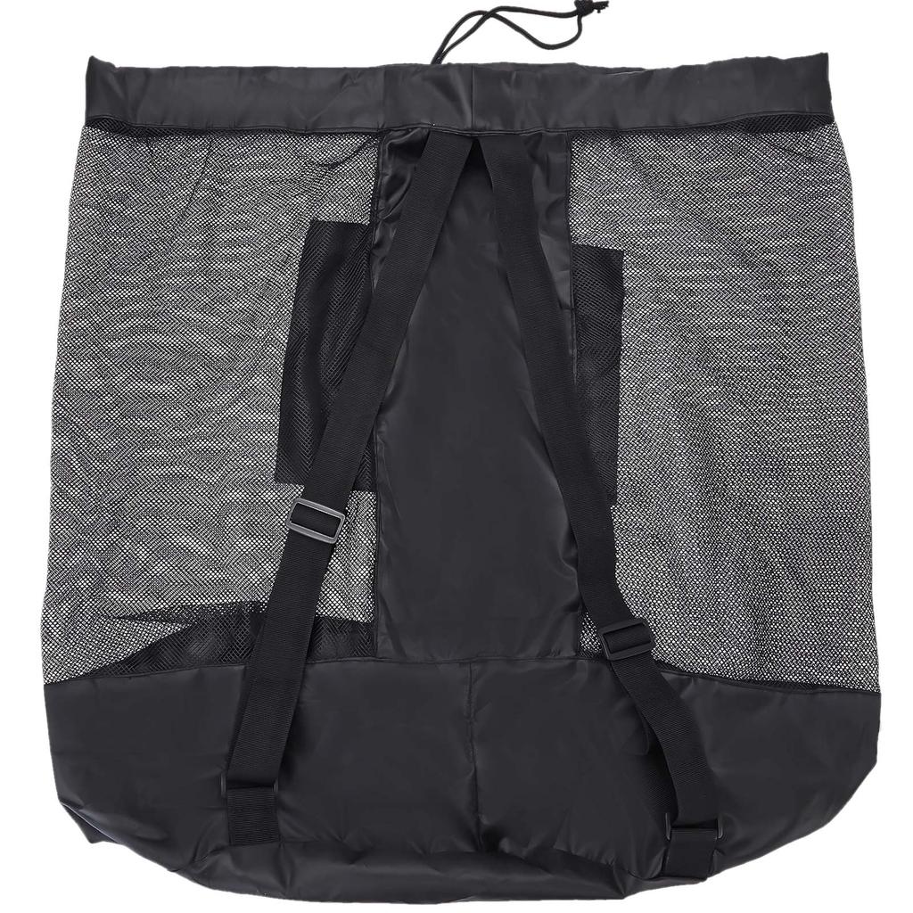 Portable Sports Ball Bag Large Capacity Football Net Bag Mesh Soccer Ball Carry Bag for Carrying Basketball Volleyball