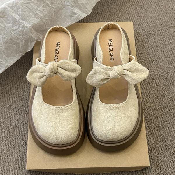 Fashion House Slippers Platform Butterfly-Knot Shoes Slides Fashion Cover Toe Slipers Women Luxury 2025 Butterfly-knot Female Shoes Slip