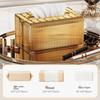 Plastic Luxury Napkin Holder Large Capacity Napkin Storage Box Tissue Storage Organizer  Bathroom