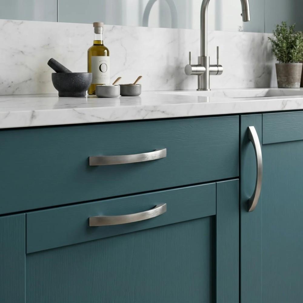 Aluminum Alloy Drawer Pull Handle European Style Wardrobe Door Handle  Wardrobe Door Hardware