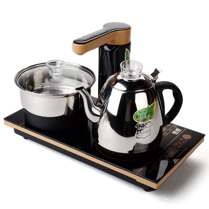 Electric Kettle Tea Set with Induction Cooker and Automatic Shut-Off