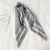 Light Luxury Fashion Chain Silk Scarf Women's Scarf Simulation Silk Small Square Scarf 71cm Autumn and Winter Scarf Tied Hair Decorative Bag