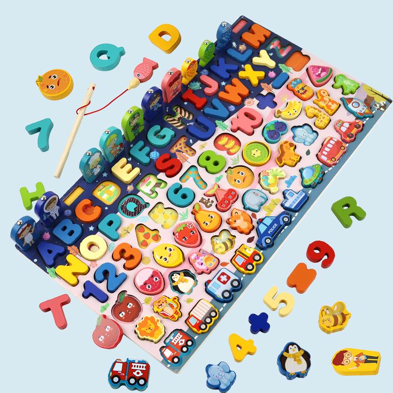 

Монтессори Раннее Развитие Бизиборд Пазл для Младенцев и Малышей 0-3 Года - Пособие для Тренировки Мелкой Моторики