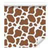 Cow Patches Wallpaper Orange, Beige and White for Living Room and Bedroom 50x1000
