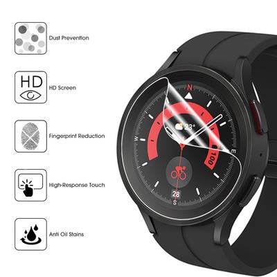 Watch6 Hidrojel Film Samsung Galaxy İzle 4 5 6 40/44mm Yumuşak Koruyucu Ekran Koruyucu Izle 5 Pro 4Classic 42/43/46/47mm