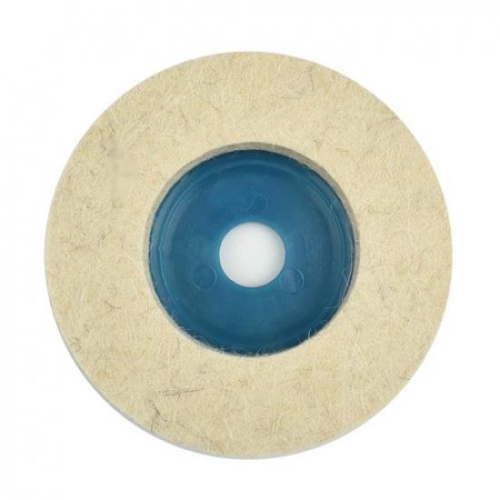 100mm/4inch Wool Felt Buffing Wheel Polishing Disc Pad For Angle Grinder Tool AU