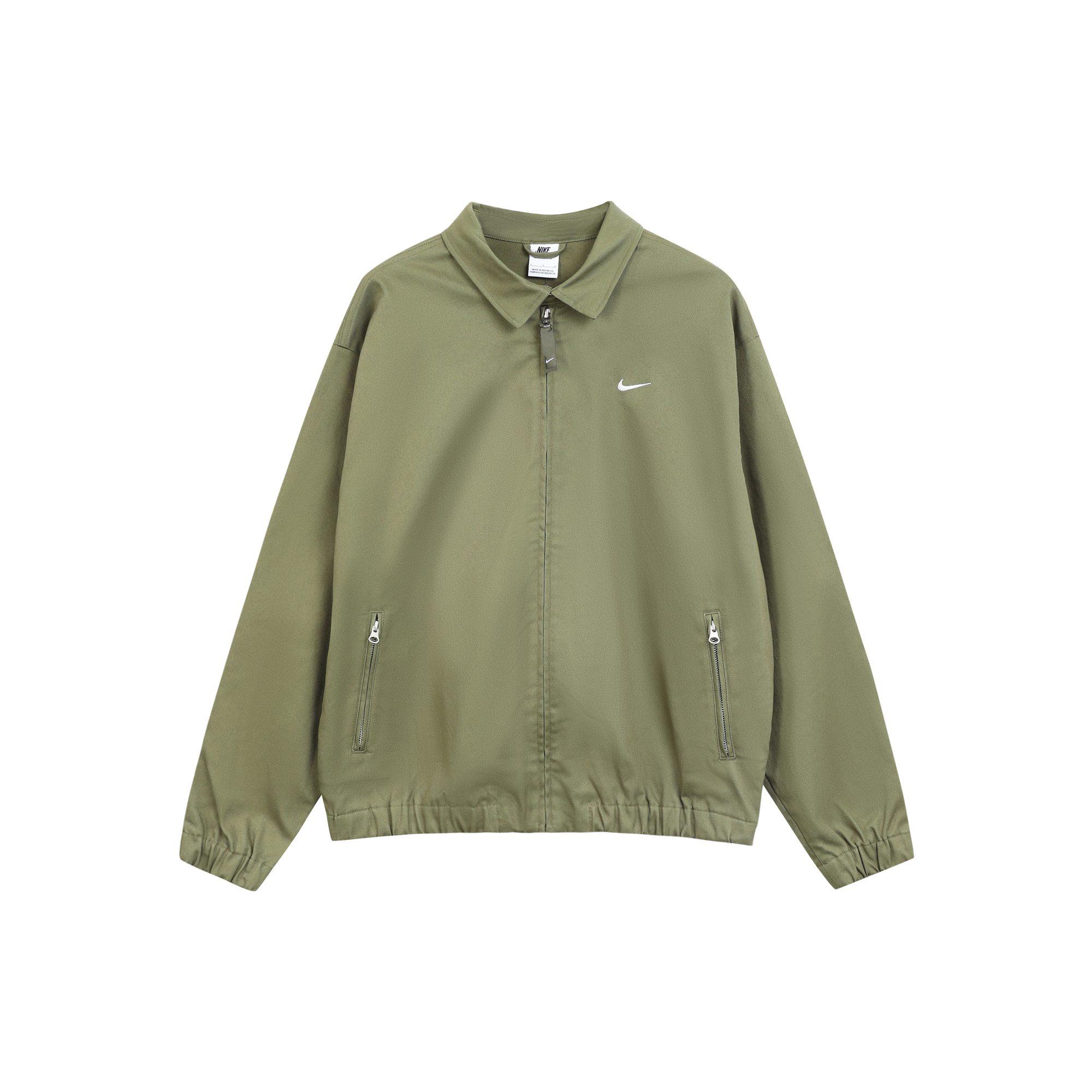 Nike Jackets Men`s Green Lapel Moderate