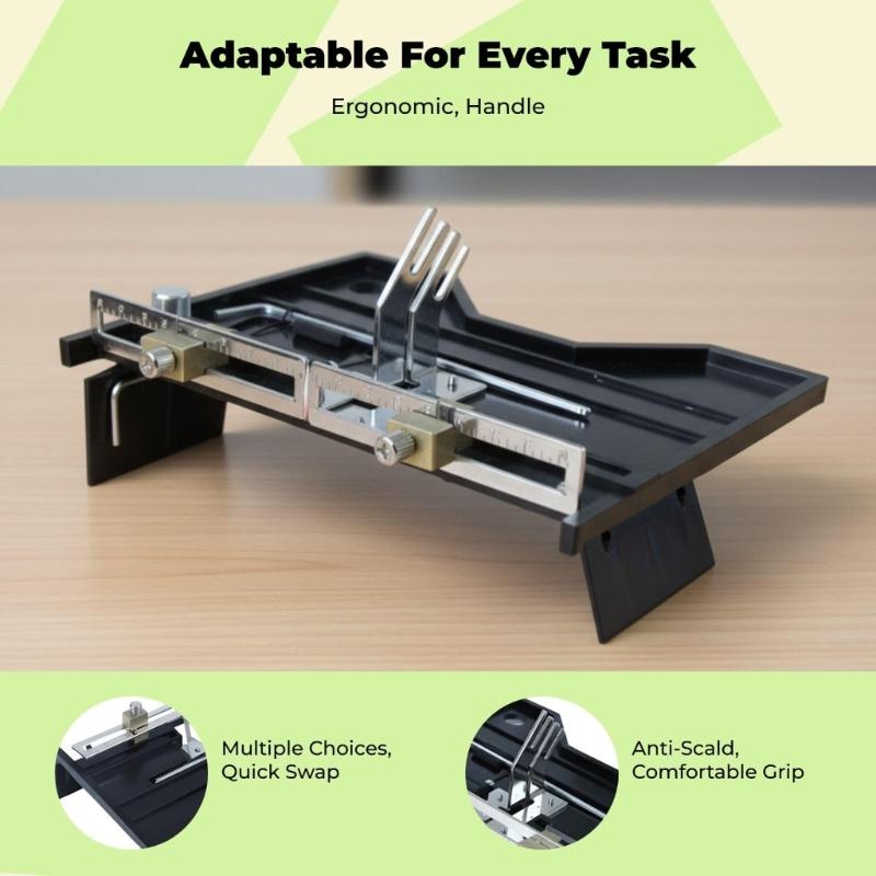 Electric Hot Cutter Grooving Plate Slotting Blade Holder Slotter Cutting Tool Accessories for Insulating Board Foam Sheet