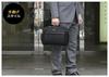 SiNCERO Men's Horizontal Shoulder Bag, B5 Size, 2-Way, with Handle, wr-1217 (BlackBlack)