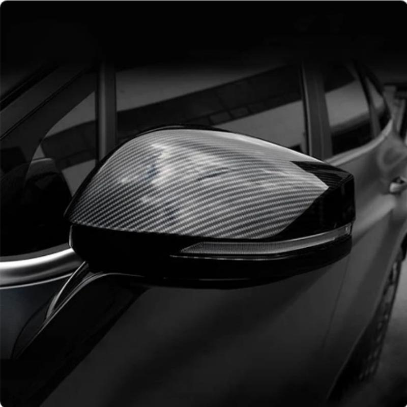 Car Upgrade For Kia Sportage NQ5 -2025 ABS Carbon Fiber Rearview Mirror Cover Side Door Mirror Trim Exterior Car Styling