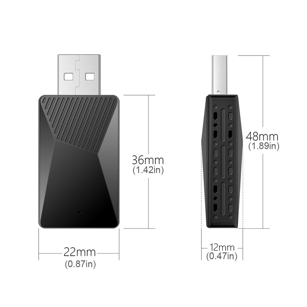 Kabelgebundenes und kabelloses Carplay und Android Auto Smart Mini Box Bluetooth-kompatibel 5.0 5,8 GHz WiFi für kabelgebundenes CarPlay Android Auto Autos