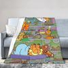 G-Garfields Aniem Kawaill Cats Throw Blanket for Couch Fuzzy Soft Plush Blanket 50x60 Inch Multiple Sizes Bedspreads All Seasons