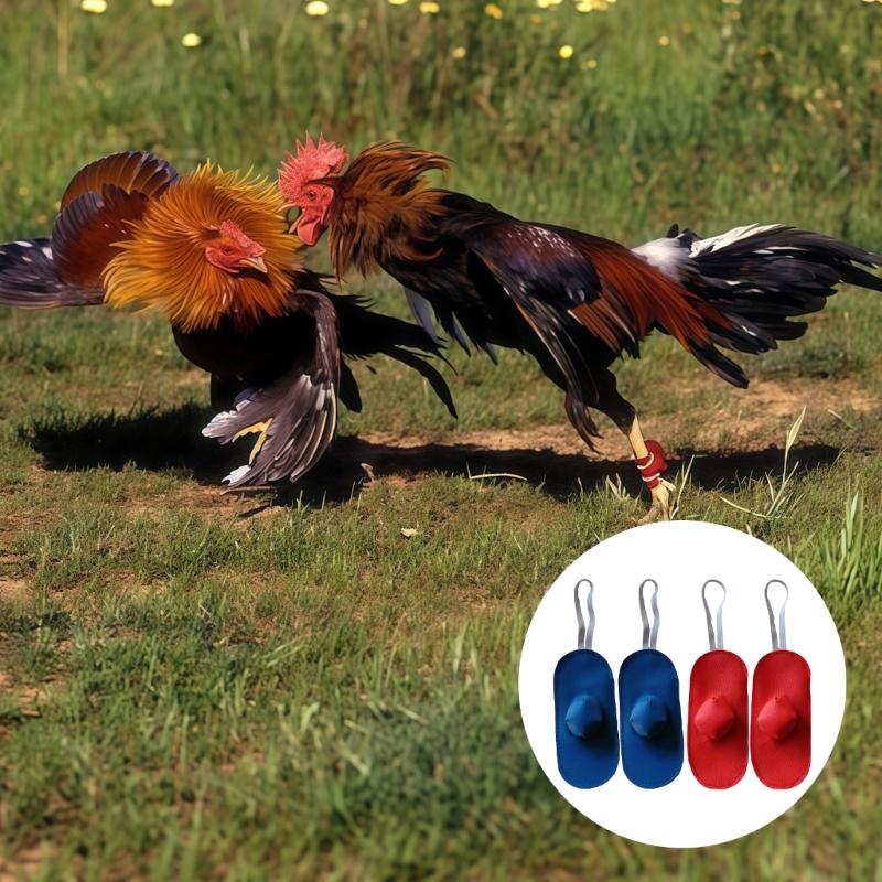 High Quality Strong Chicken Cover Set Of 2 Air Permeable Gentle Fit For Livestock
