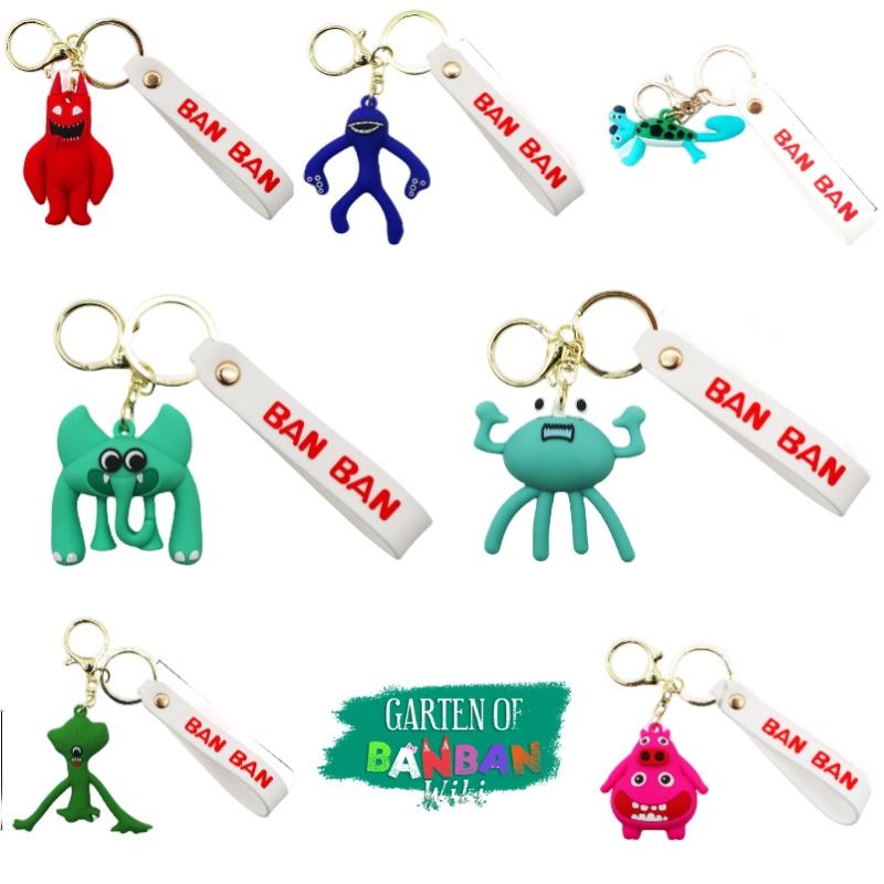 Banban Garden Keychain Cute Pvc Plush Hanging Decoration For Kindergarten