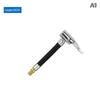 Flexible Car Tire Air Pump Hose Extension Tube Adapter With Secure Twist Fit for Precise Air Flow