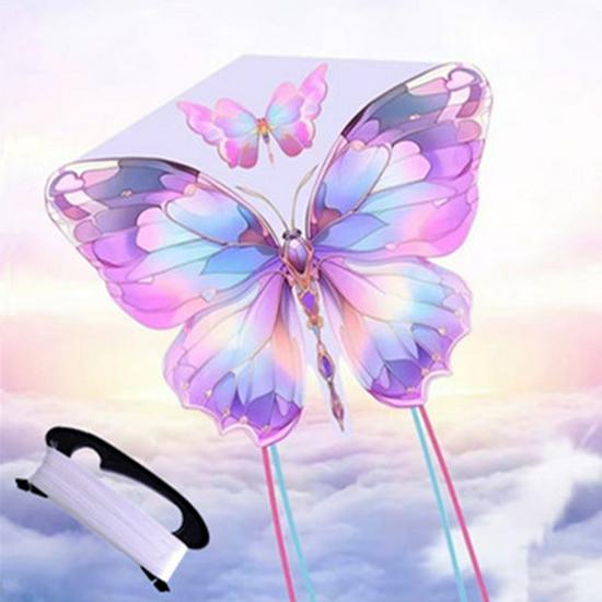 High-Grade Cartoon Butterfly Kite - Easy to Fly in Light Breeze for Kids & Adults