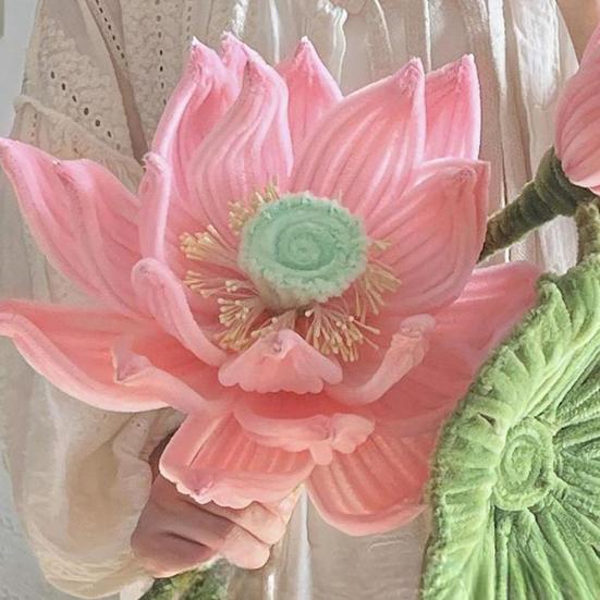 Chenille Stems DIY Kit Pipe Cleaners Lotus Flower And Leaf Twist Stick Craft