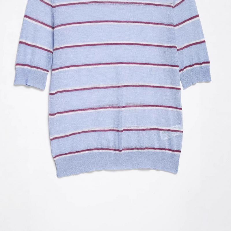 2026 Spring European & American Striped Fashion Top