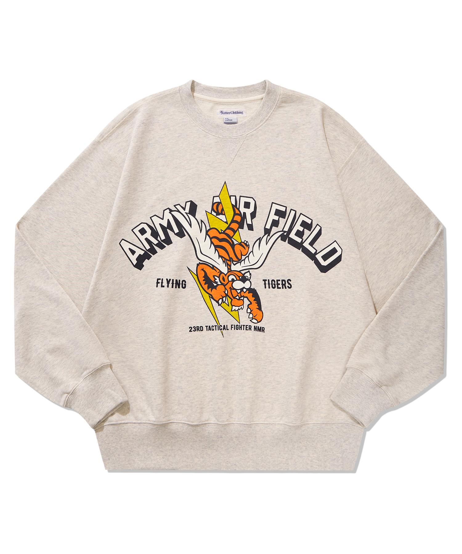 Namer Clothing Свитшоты Летающий Тигр Овсяный L