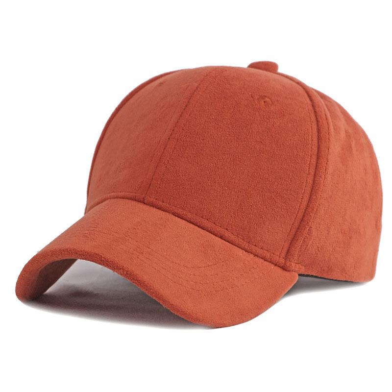 Suede Baseball Cap Snapback Adjustable Breathable Dad Hats For Women and Men Unisex Soft Faux Suede Casual Solid Color Sport Hat