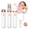 2-In-1 Electric Eyebrow Trimmer Multi-functional Painless Facial Hair Epilator Waterproof Cordless Women Brow Hair Shaver Remover