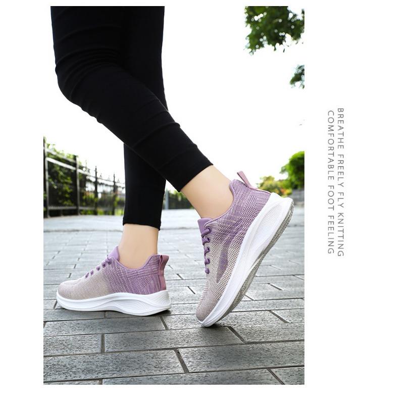Boty Dámské Letní Nové Ležérní Měkká Podrážka Tenisky Prodyšné Jednoduché Boty Síťované Boty Silná Podrážka Běžecké Boty