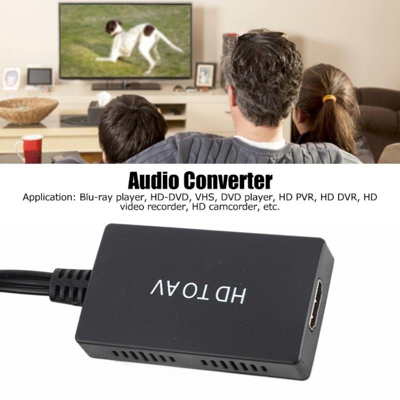HD Multimedia Interface To Audio And Video Converter Set Top Box To Old TV Adapter