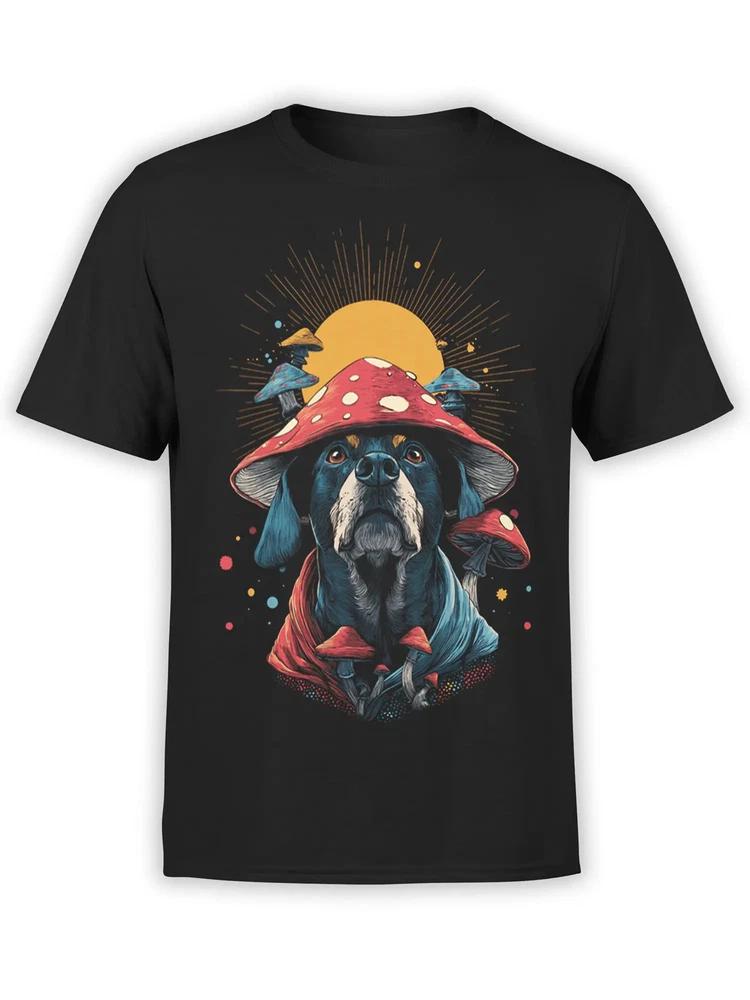 Mushroom Hound Dog Tshirt Unisex S
