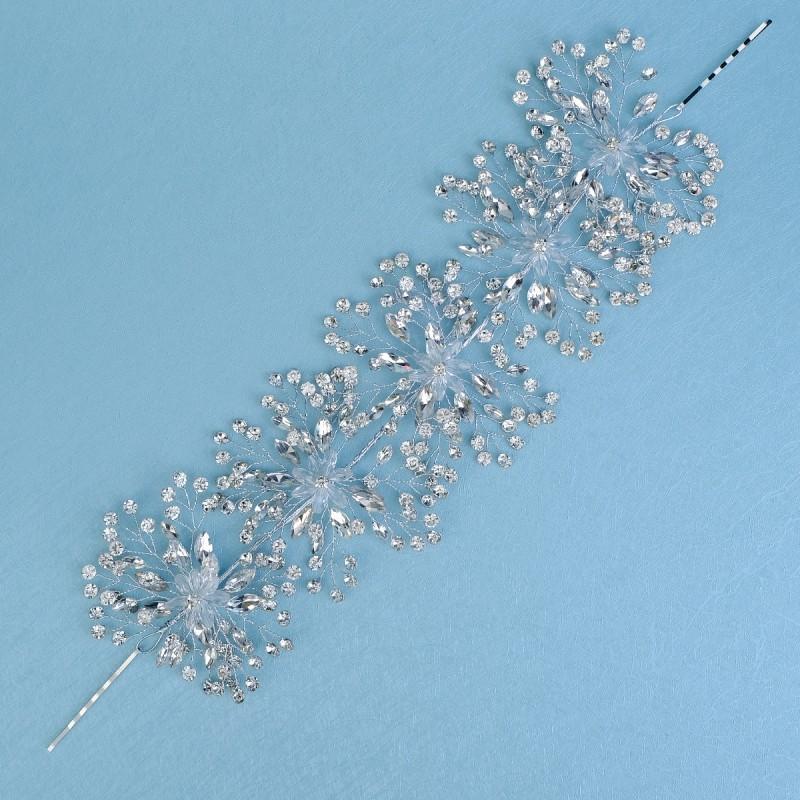 Bride Headwear High-end Luxury Heavy Handmade Crystal Hair Band Wedding Dress Banquet Accessories