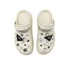 Crocs Crush Clog EVA Jinling Chaochuang Small Fragrance Sweet Fresh Fashion and Versatile Hole Shoes Women's Bone White