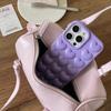 INS Stylish 3D Heart Design Mobile Phone Case for iPhone 16 Pro Max 15 Y2K 15 Plus-Trending Protective Shockproof Cute Cover