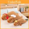 Water Capybara Plush Character Pillow With Soft Material For Cozy Couch Decor