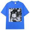 Funny Rat Smoking Cigarette Meme Graphic T Shirt Men Women Vintage Fashion Short Sleeve Oversized 100% Polyester Casual T-shirts