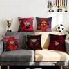 Detektiv Carmen Sandiego Kissenbezug Kissenbezug Set 4 Stück 50X50 45X45 40X40 Kissenbezug Dekorative Sofa Heimdekor
