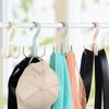 8pcs Creative Multifunctional Rotatable Four Claw Hooks Coat Hanging Bags Scarf Wardrobe Storage Hangers Doorway Hangers Bags