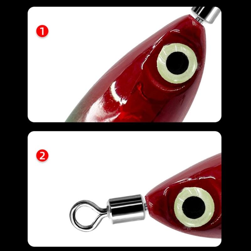 Assorted Color Round Belly Fishing Baits 3D Artificial Fishing Squid Jig Lures with Shrimp Designs for Effective Fishing