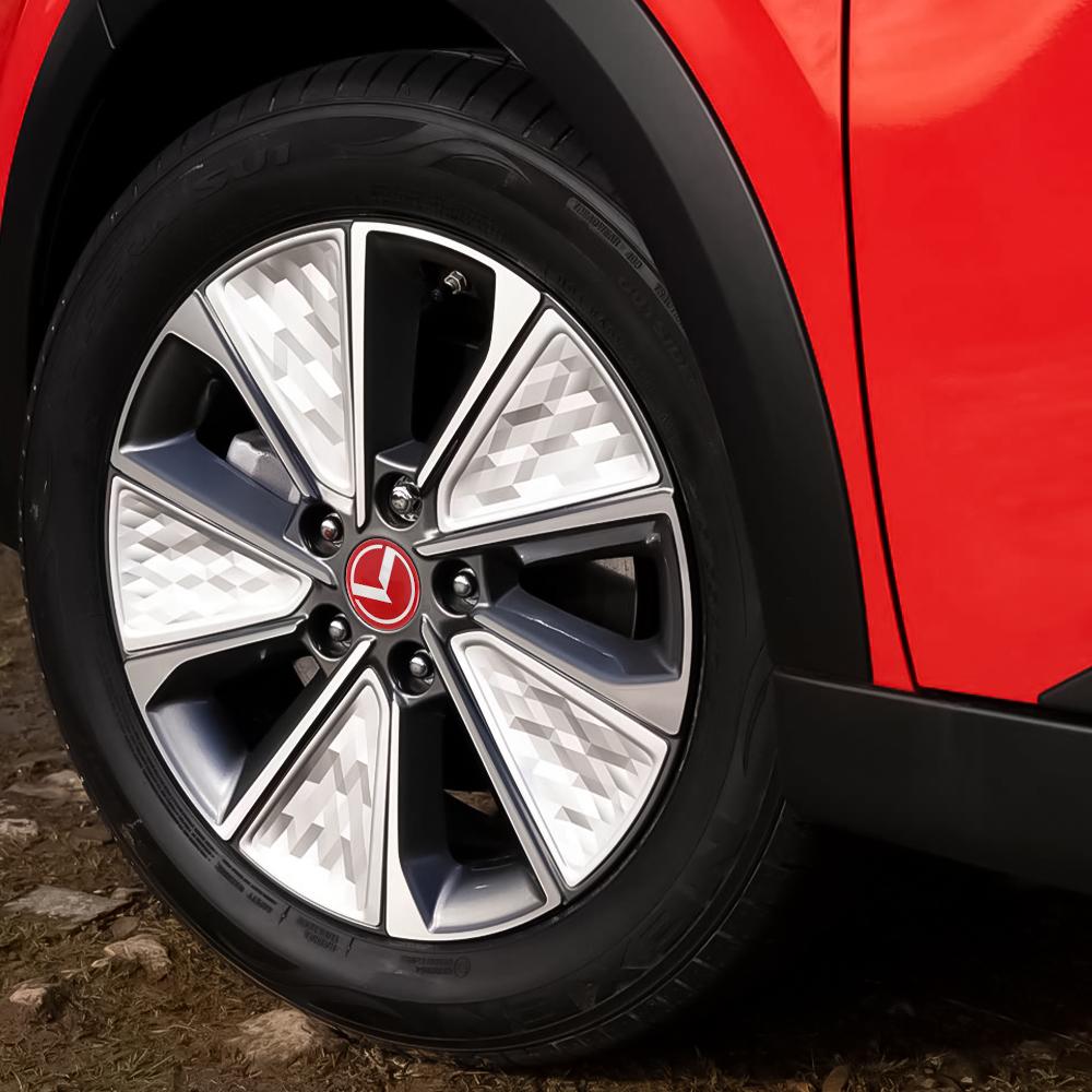 AIA1 4pcs 58MM Car Emblem Wheel Center Hub Caps Cover Accessories For KIA K3 K5 Rio Sportage Ceed 3 4 K5 Picanto Optima Sorento