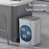 2026 Smart 18L Induction Trash Can with Lid & High Appearance for Living Room