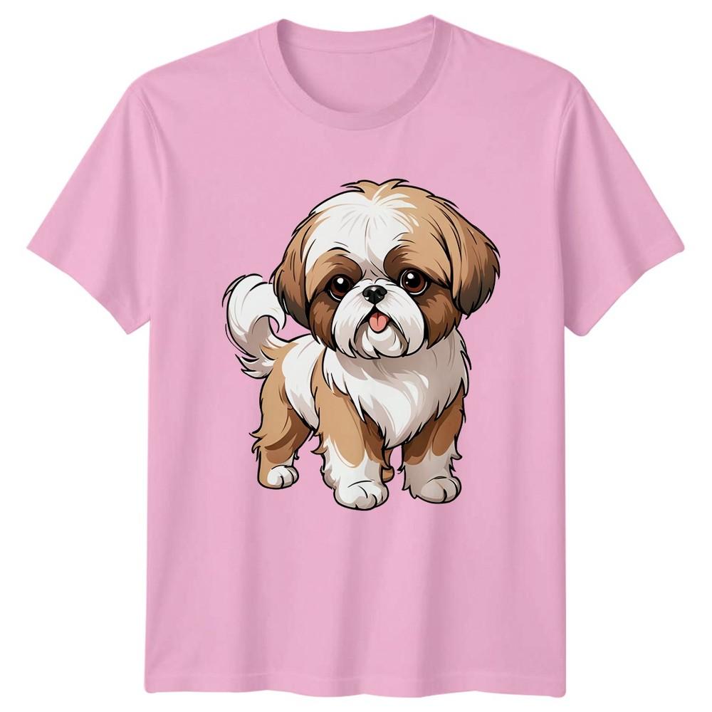 Shih Tzu TShirt Dog Breed Puppy Birthday Gift For Him And Her