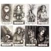 12x7cm Ethereal Vision Tarot Cards - Big Rabbit Christmas Eve Illusion Abyss