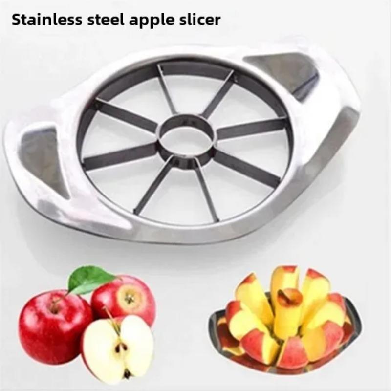 Rustfritt stål For Apple Kjernefjerner Kutter Kjernefjerner Fruktdeler Epleskiver Vannmelonskiver Separator Spesialverktøy