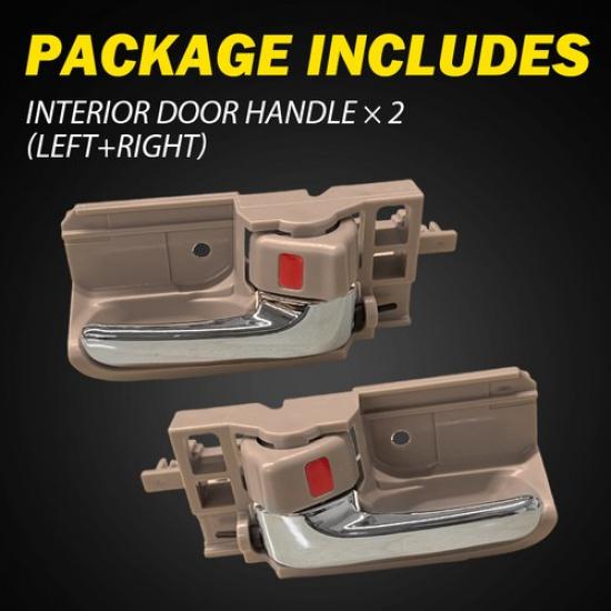 Fits Fit Toyota Corolla Matrix Tacoma Interior ide Door Handle Right Left Set