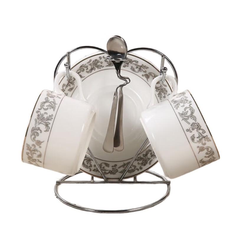 

Light Luxury Ceramic Coffee Cup & Saucer Set