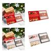 6Pcs Christmas Coffee Spoons Forks Set Cutlery for Stirring Sugar Home