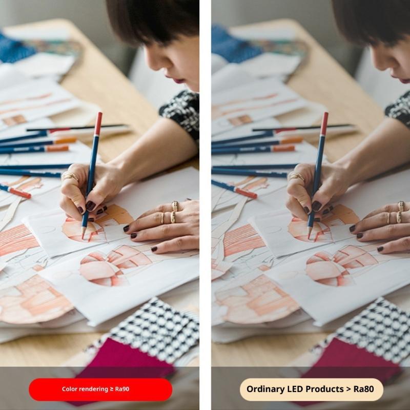 Double Head LED Light Club For Computer Screen Uniform Lighting ° Turn Modifiable Height USB Consistent Telecommute Use