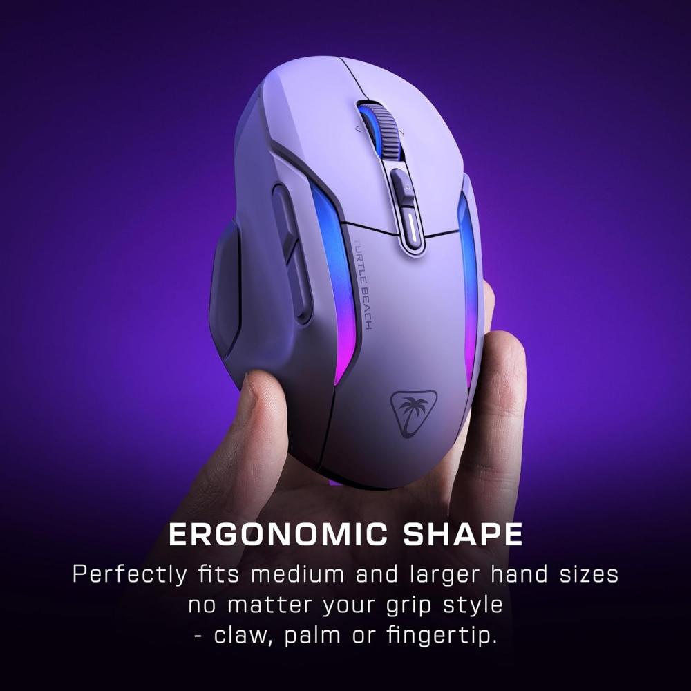 Turtle Beach Gaming Mouse 2.4g Bluetooth 26k Dpi 650ips Mmo Rts Macro Kone Ii