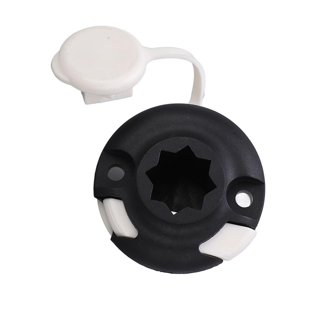 Kayak Track Mounting Base Round 8 Angle PC Material Easy Carry Wear Resistance Kayaking Accessories
