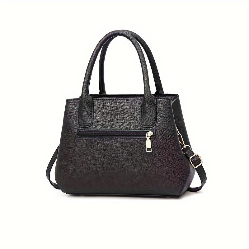 Ny Boston dameveske europeisk stil tote skulderveske crossbody-veske
