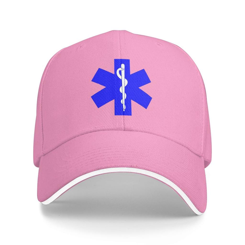 Unisex Baseball Hats EMT Star Of Life Emergency Medical Outdoor Streetwear Summer Sports Baseball Caps Hiphop Cap Casquette Hats